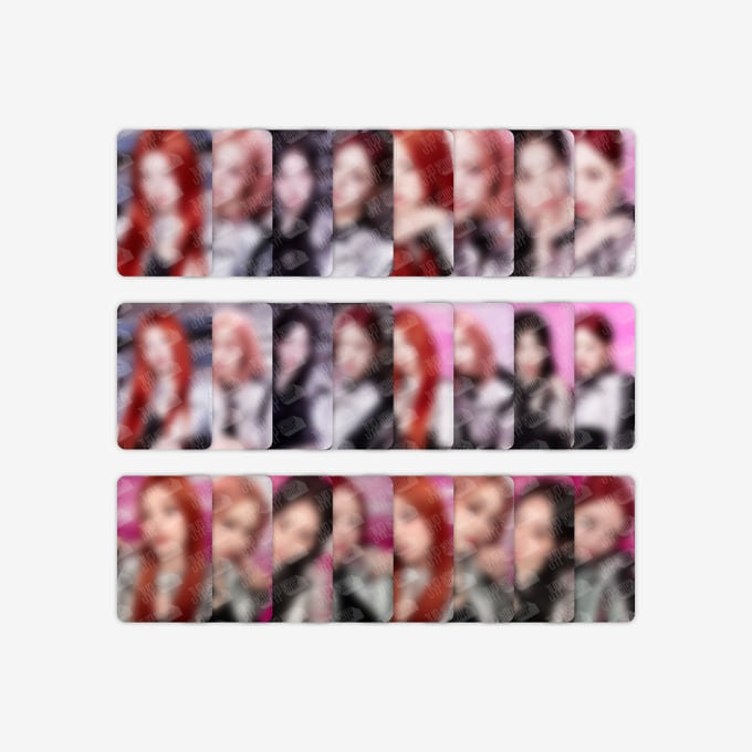 ITZY 2ND WORLD TOUR 'BORN TO BE' IN SEOUL OFFICIAL MD - ITZY TRADING CARD