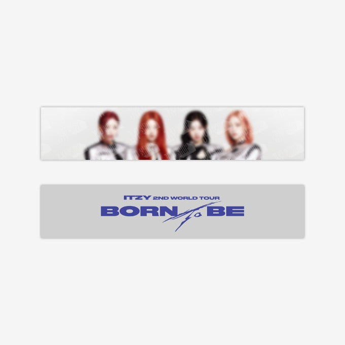 ITZY 2ND WORLD TOUR 'BORN TO BE' IN SEOUL OFFICIAL MD - ITZY PHOTO SLOGAN