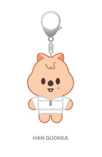 Load image into Gallery viewer, Stray Kids 'THIS &amp; THAT' Pop-Up Store Official MD - SKZOO Costume Plush Keyring
