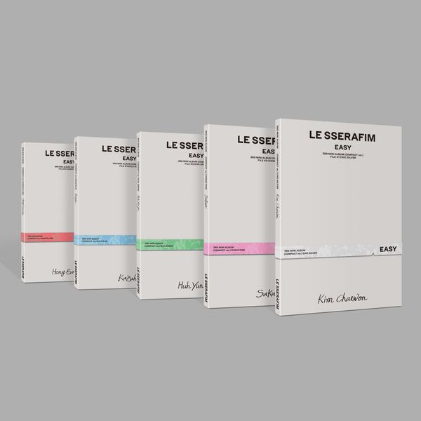 LE SSERAFIM 3rd Mini Album 'EASY' (Compact Ver.)