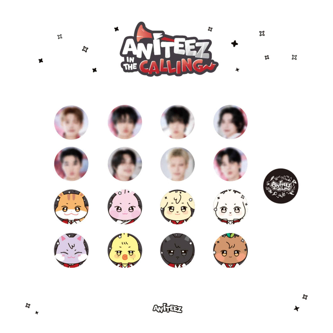 [PREORDER] ATEEZ ‘ANITEEZ IN THE CALLING’ Official MD - Can Badge