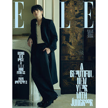 Load image into Gallery viewer, ELLE Magazine January 2026 Issue (Cover: BTS Jung Kook)
