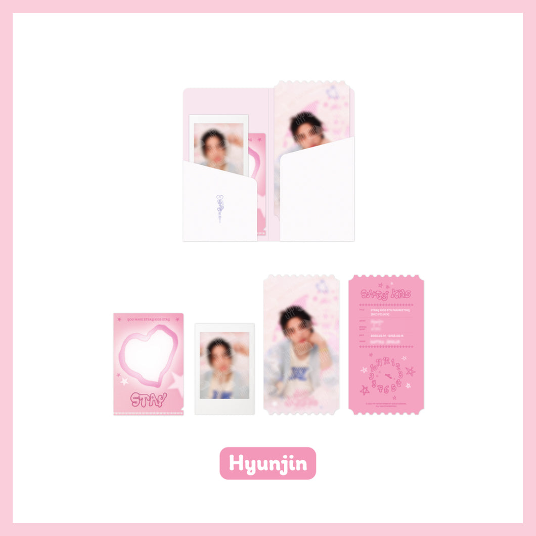 Stray Kids 5th Fanmeeting 'SKZ 5'CLOCK' Official MD - Special Ticket Set