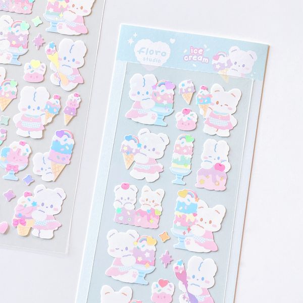 Floro Sticker - Ice Cream
