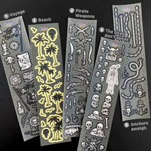 Load image into Gallery viewer, Shocking Pink Rose Sticker - Pirates
