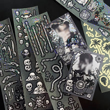 Load image into Gallery viewer, Shocking Pink Rose Sticker - Pirates
