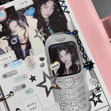 Load image into Gallery viewer, Shocking Pink Rose Sticker - Morning Star
