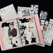 Load image into Gallery viewer, Shocking Pink Rose Sticker - Romance Manga Material Deco
