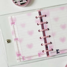 Load image into Gallery viewer, Shocking Pink Rose Washi Tape - Pearl Ribbon
