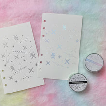 Load image into Gallery viewer, Shocking Pink Rose Kiss Cut Sticker Tape - Starlight
