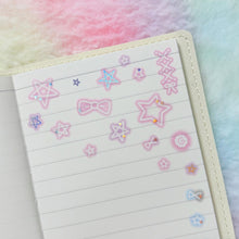 Load image into Gallery viewer, Shocking Pink Rose Sticker - Purikura Star Kiss Cut Tape
