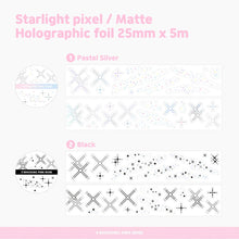 Load image into Gallery viewer, Shocking Pink Rose Kiss Cut Sticker Tape - Starlight
