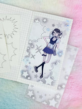 Load image into Gallery viewer, Shocking Pink Rose Sticker - Romance Manga Material (Mojoji Pack / Sticker Set)
