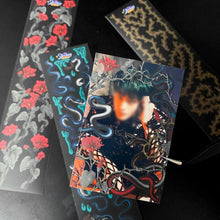 Load image into Gallery viewer, Shocking Pink Rose Sticker - Viper
