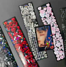 Load image into Gallery viewer, Shocking Pink Rose Sticker - Broken Heart
