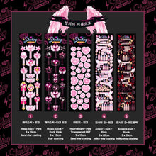 Load image into Gallery viewer, Shocking Pink Rose Sticker - Magic Stick
