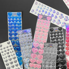 Load image into Gallery viewer, Shocking Pink Rose Sticker - Steel Heart
