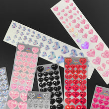 Load image into Gallery viewer, Shocking Pink Rose Sticker - Steel Heart
