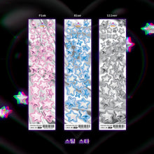 Load image into Gallery viewer, Shocking Pink Rose Sticker - Steel Star
