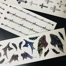 Load image into Gallery viewer, Shocking Pink Rose Sticker - Goth Ornament
