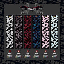 Load image into Gallery viewer, Shocking Pink Rose Sticker - Smoke
