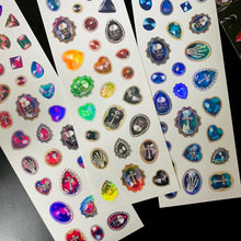 Load image into Gallery viewer, Shocking Pink Rose Sticker - Goth Ornament
