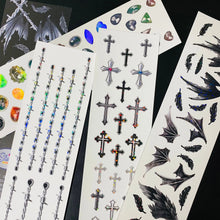 Load image into Gallery viewer, Shocking Pink Rose Sticker - Goth Ornament
