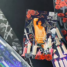 Load image into Gallery viewer, Shocking Pink Rose Sticker - Smoke
