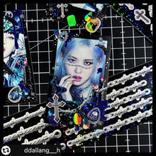 Load image into Gallery viewer, Shocking Pink Rose Sticker - Smoke
