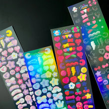 Load image into Gallery viewer, Shocking Pink Rose Sticker - Cute Patch
