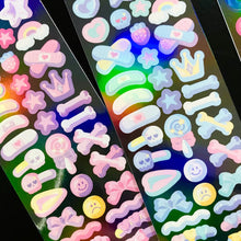 Load image into Gallery viewer, Shocking Pink Rose Sticker - Cute Patch
