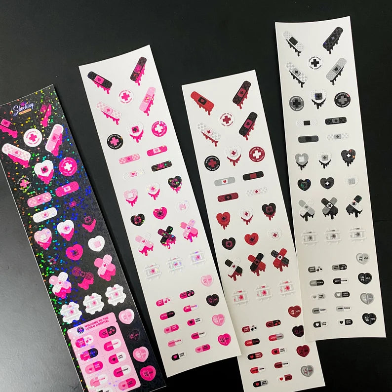 Shocking Pink Rose Sticker - Prescription is Love – K-POP BAZAAR