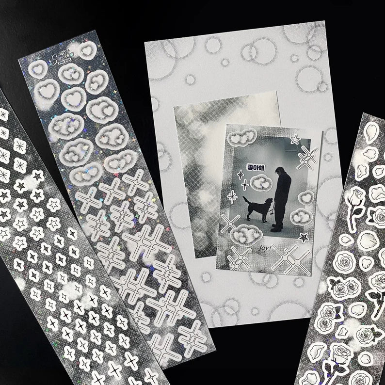 Shocking Pink Rose Sticker - Romance Manga Material Deco