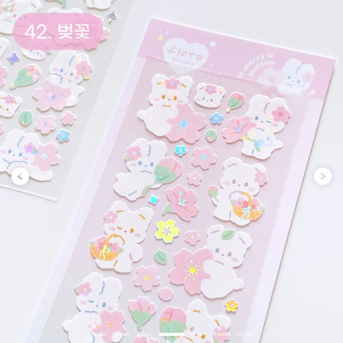 Floro Sticker - Cherry Blossom