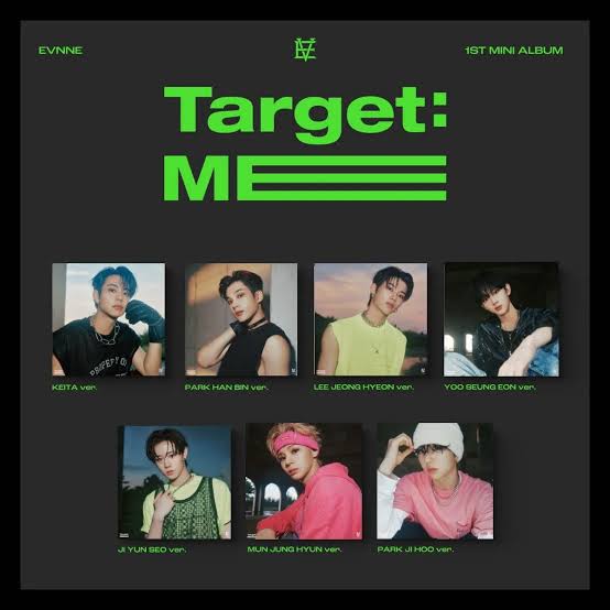 EVNNE 1st Mini Album 'Target: ME' (Digipack Ver.)
