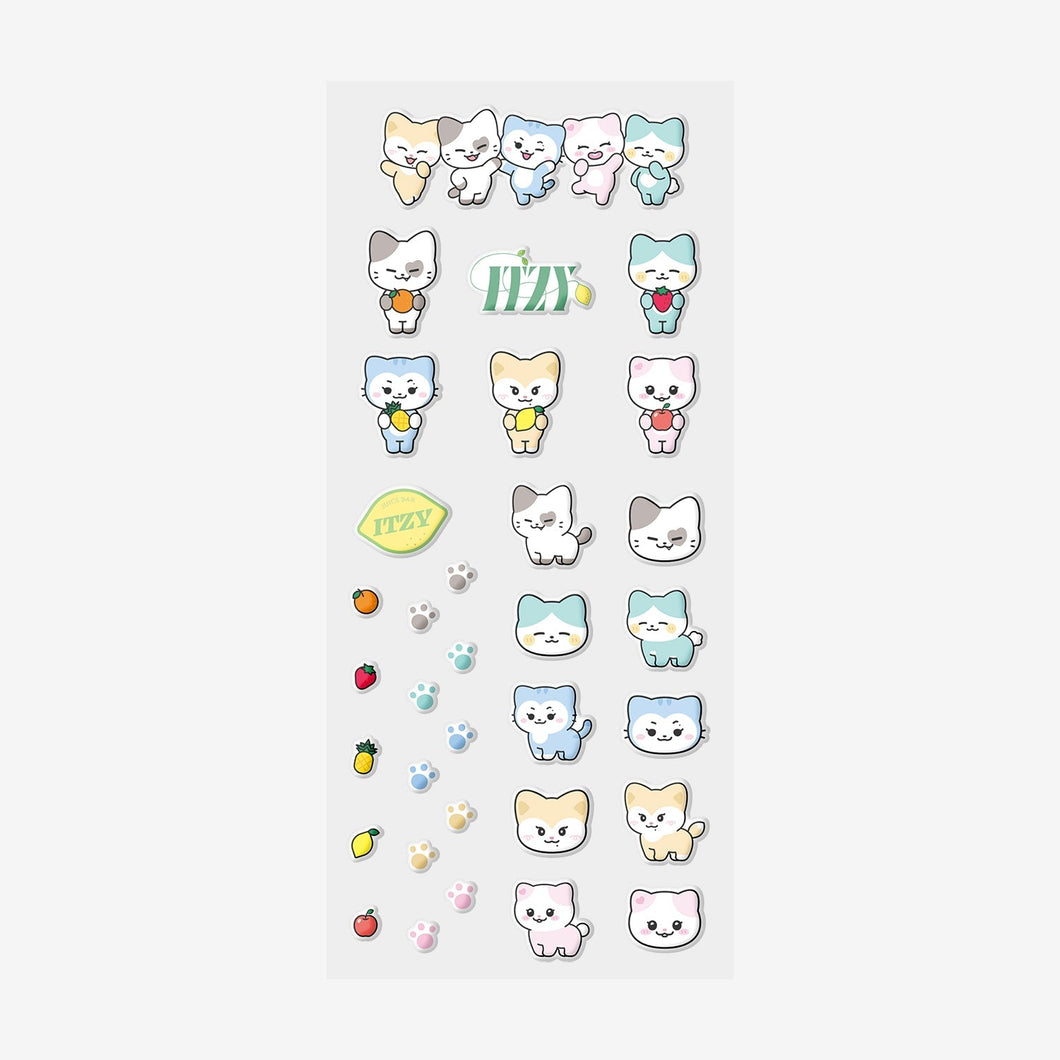 [PREORDER] ITZY 'JYP JAPAN POPUP STORE 2025' Official MD - TWINZY STICKER