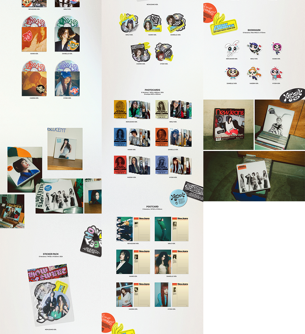 K-POP・アジア NewJeans 'How Sweet' Standard ver. (Set) Generic NEWJEANS - [HOW SWEET] STANDARD ALBUM VER. (version