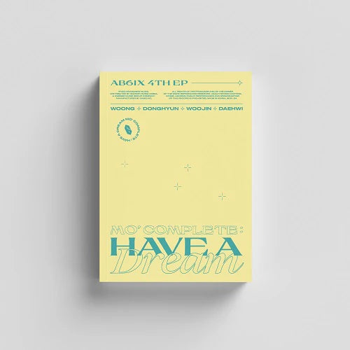 AB6IX 4th Mini Album 'Mo' Complete: Have a Dream'