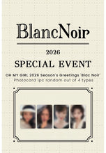 Load image into Gallery viewer, [PREORDER] OH MY GIRL 2026 Season&#39;s Greetings &#39;Blac Noir&#39;
