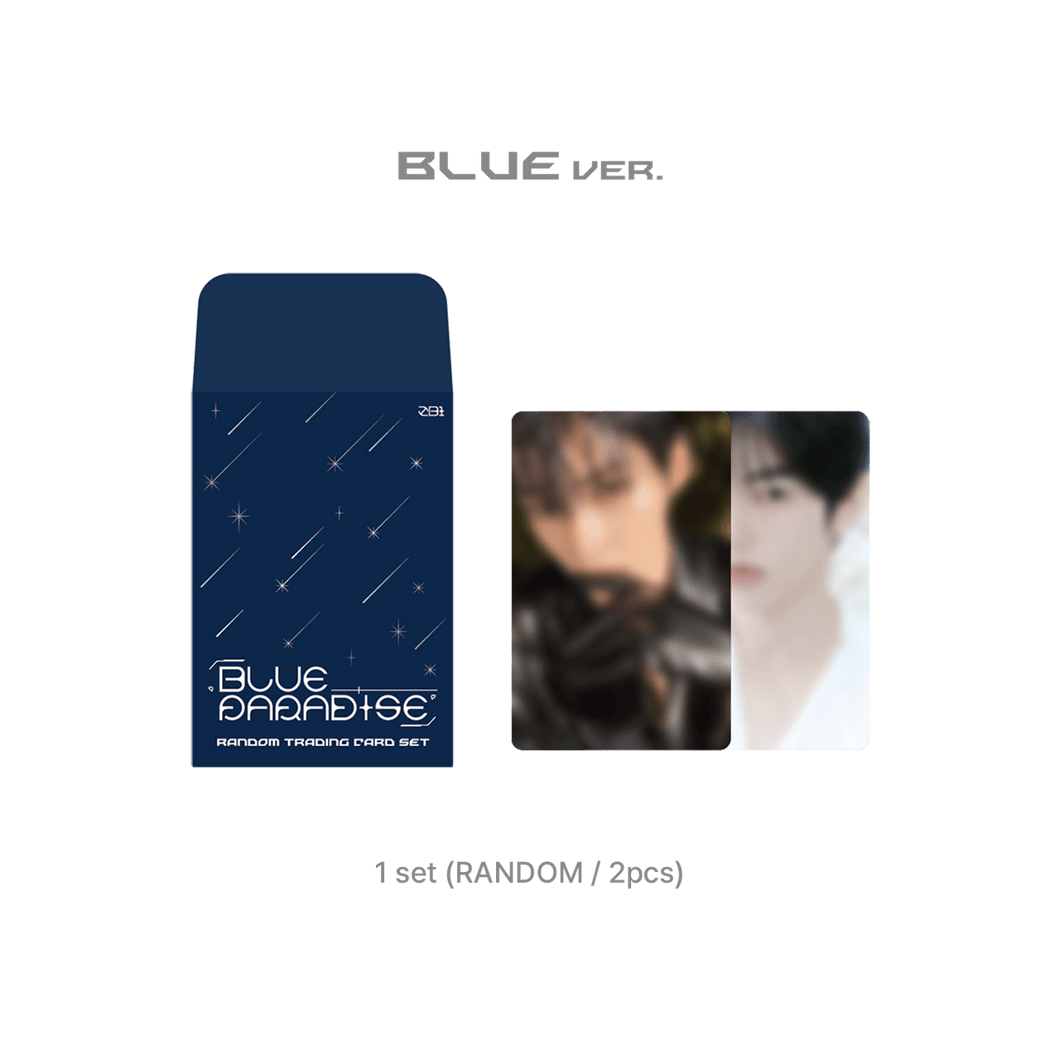 ZEROBASEONE 5th Mini Album ‘BLUE PARADISE’ Official Pop-Up MD - Random Trading Card Set