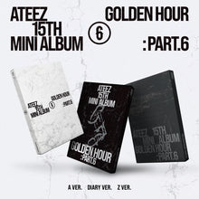 Load image into Gallery viewer, [PREORDER] ATEEZ 15th Mini Album 'GOLDEN HOUR : Part.6'
