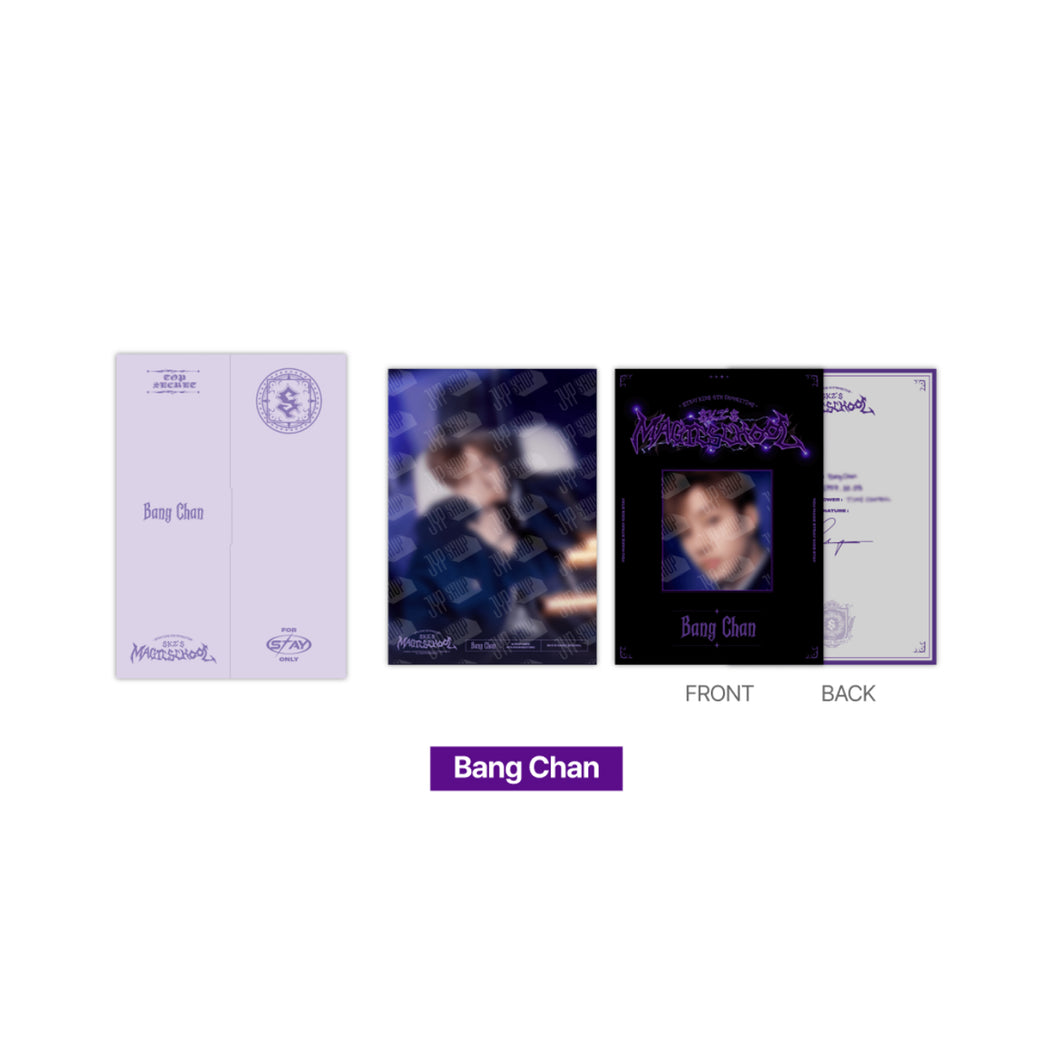 Stray Kids 4th Fanmeeting 'SKZ'S MAGIC SCHOOL' Official MD - Profile Poster Set
