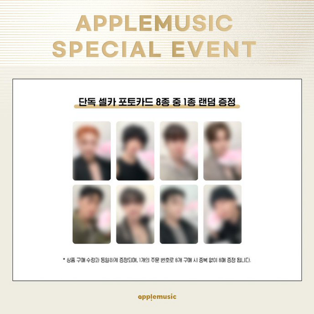 [PREORDER] ATEEZ 10th Mini Album 'GOLDEN HOUR : Part.1' - Apple Music Benefit