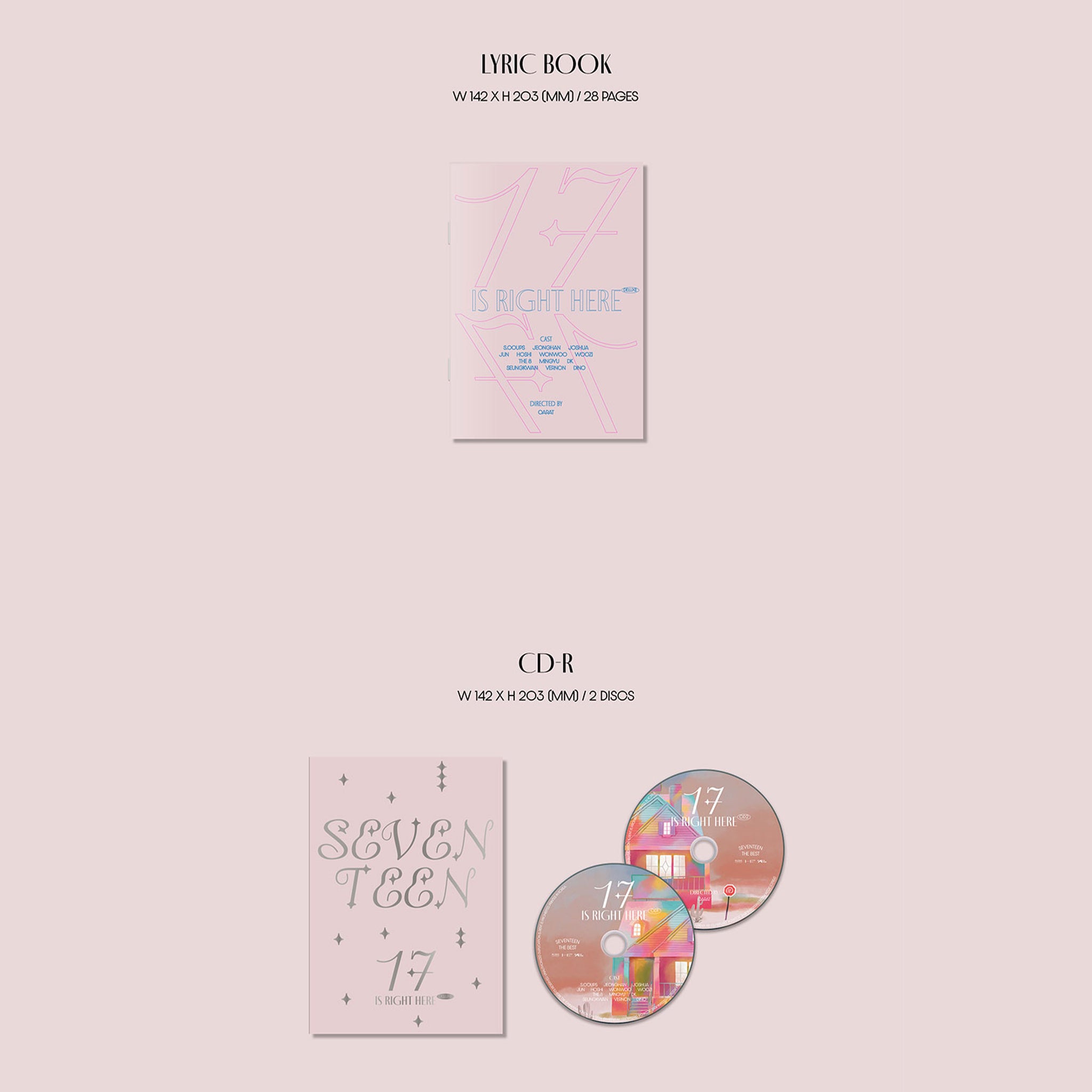 SEVENTEEN Best Album '17 IS RIGHT HERE' (Deluxe Ver.) – K