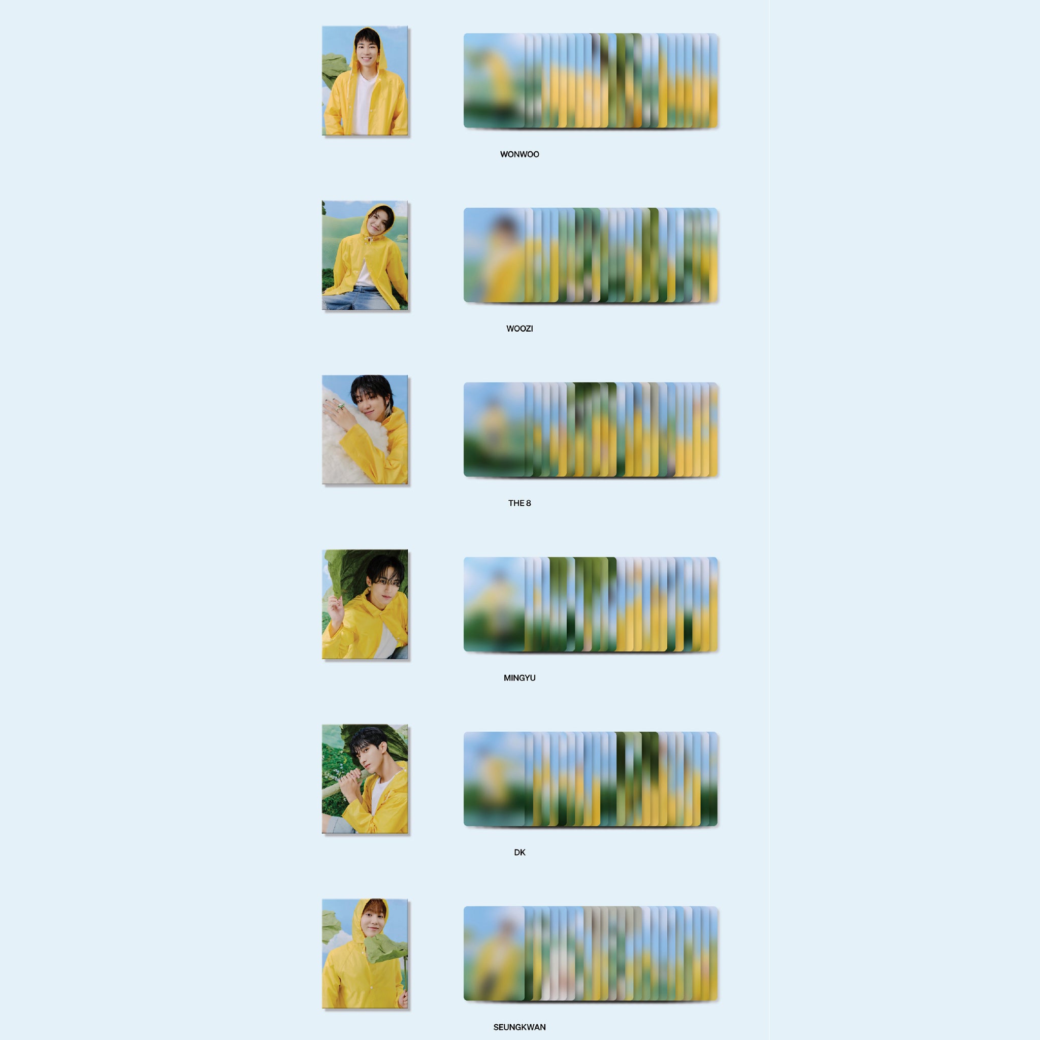 seventeen heaven carat盤 封入 トレカ コンプ セット SEVENTEEN 