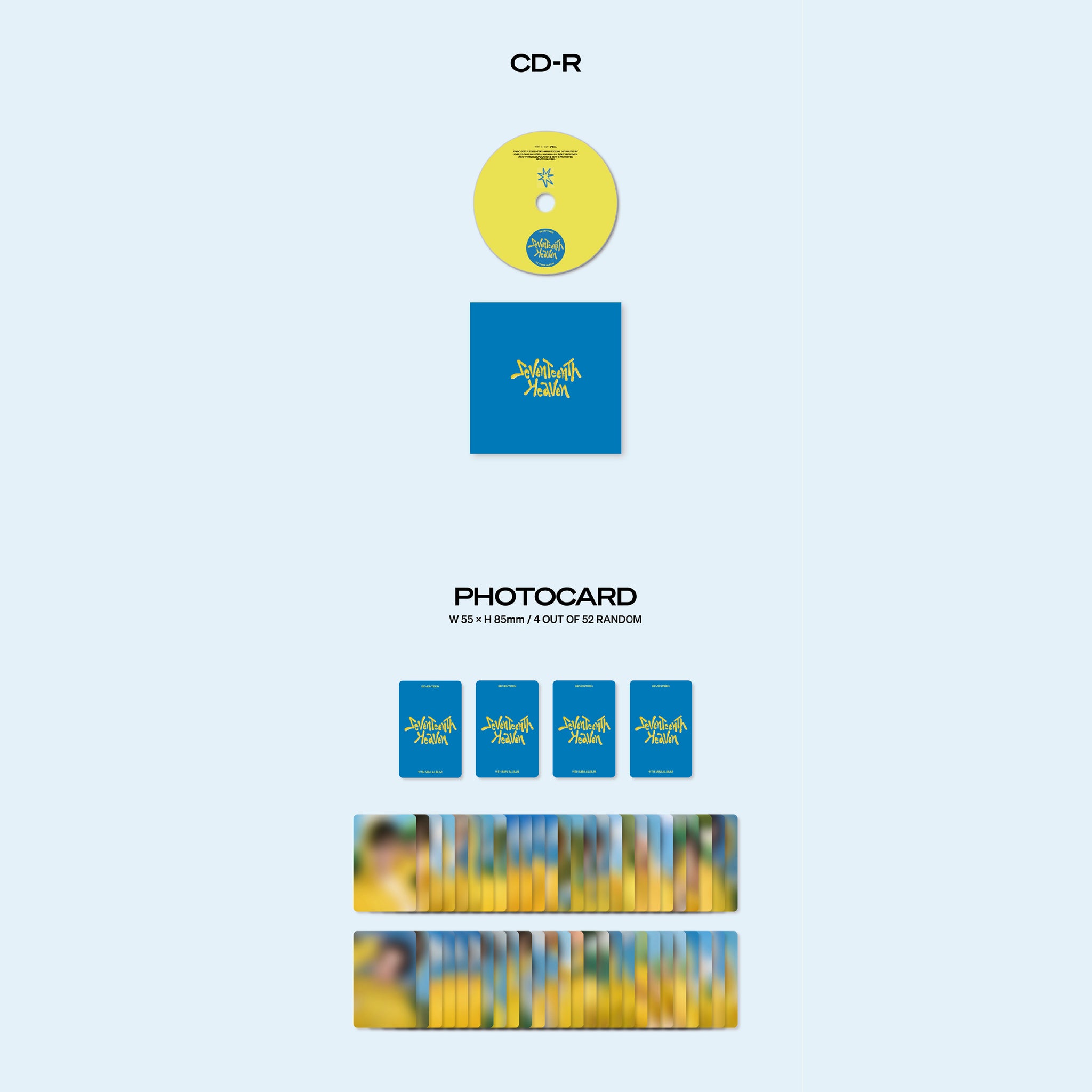 新品未開封SEVENTEEN CARAT盤 SEVENTEENTH HEAVEN SEVENTEEN