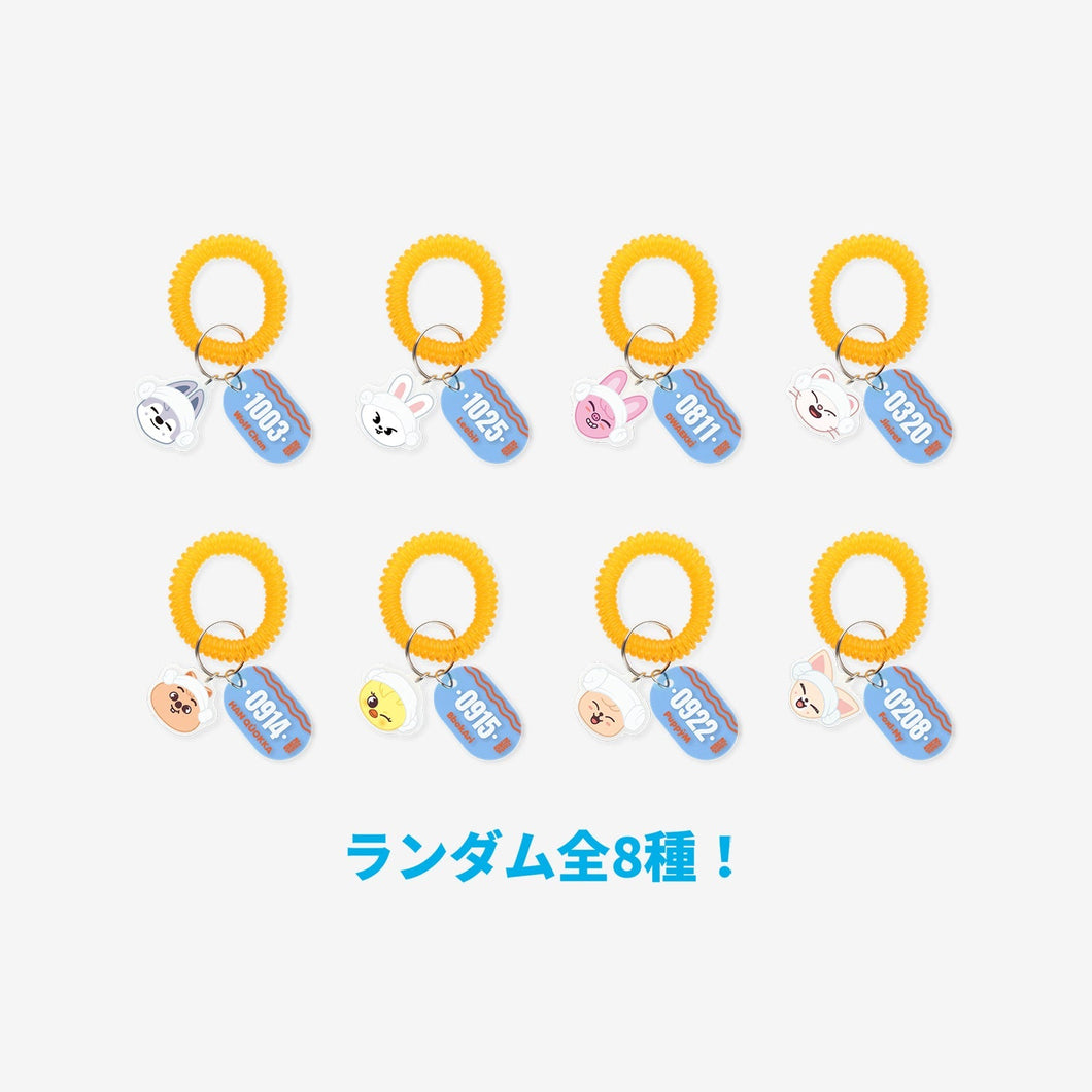 [PREORDER] Stray Kids 'JYP JAPAN POPUP STORE 2025' Official MD  - Random Sauna Keyring