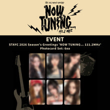 Load image into Gallery viewer, [PREORDER] STAYC 2026 Season&#39;s Greetings &#39;NOW TUNING… 111.2MHz&#39;
