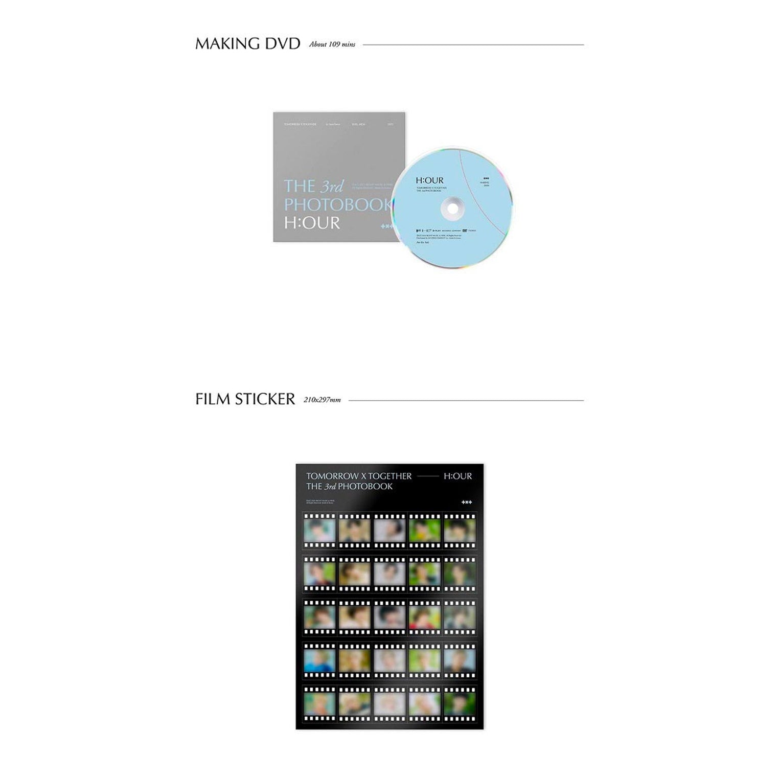TXT (Tomorrow X Together) 3rd Photobook 'H:OUR In Suncheon' +