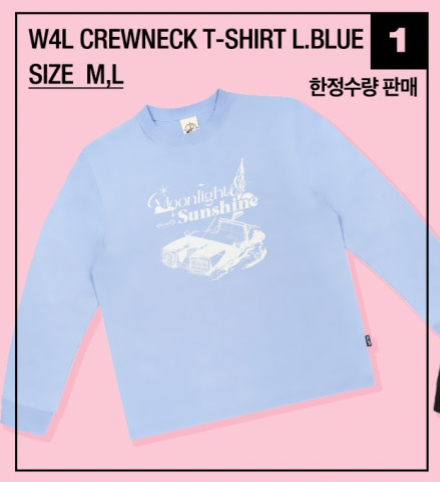 PLAVE 'WAY 4 LUV' & 'Hello, Asterum!' OFFICIAL MD - W4L Crewneck T